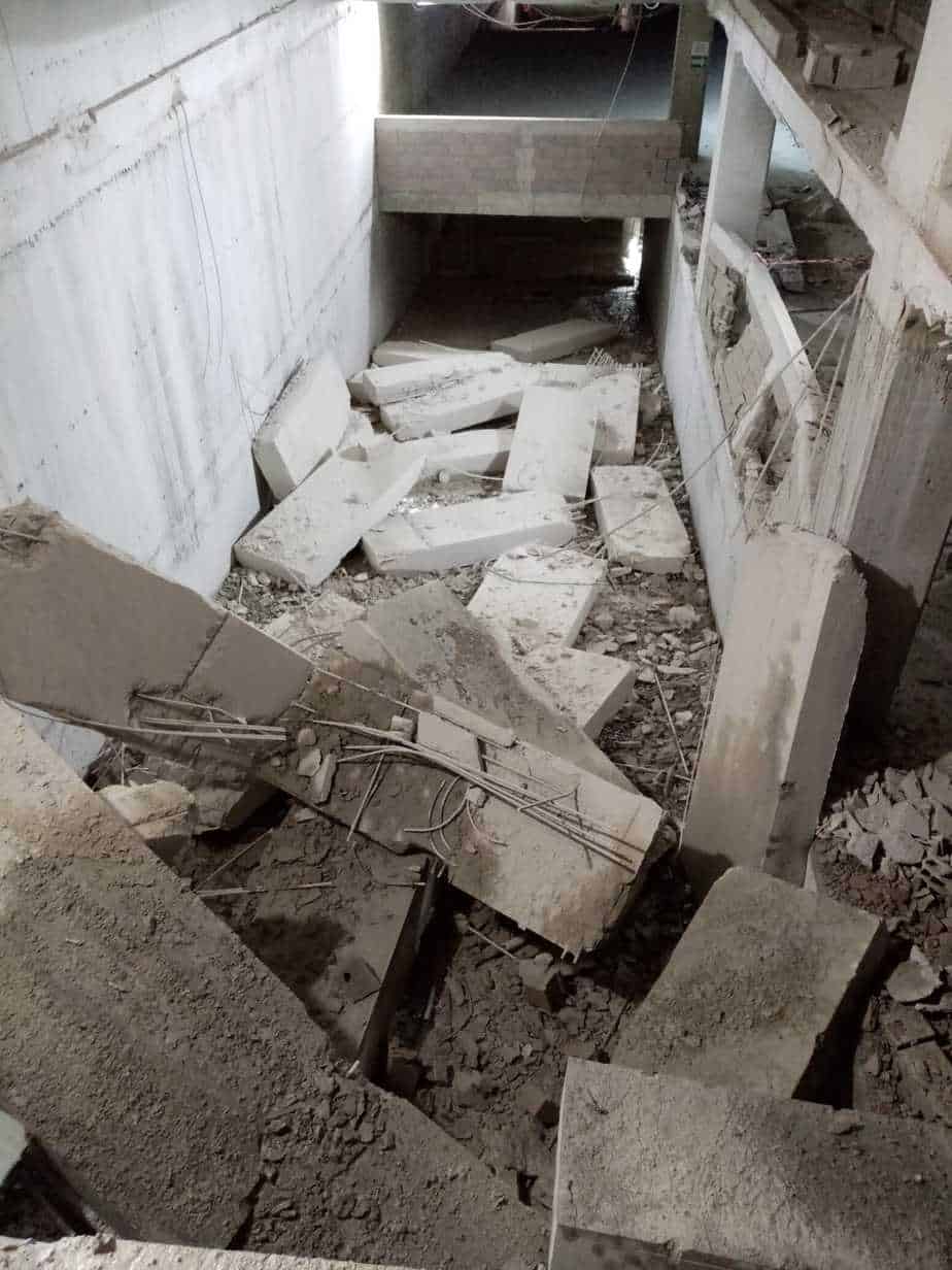 İç mekân beton uygulaması